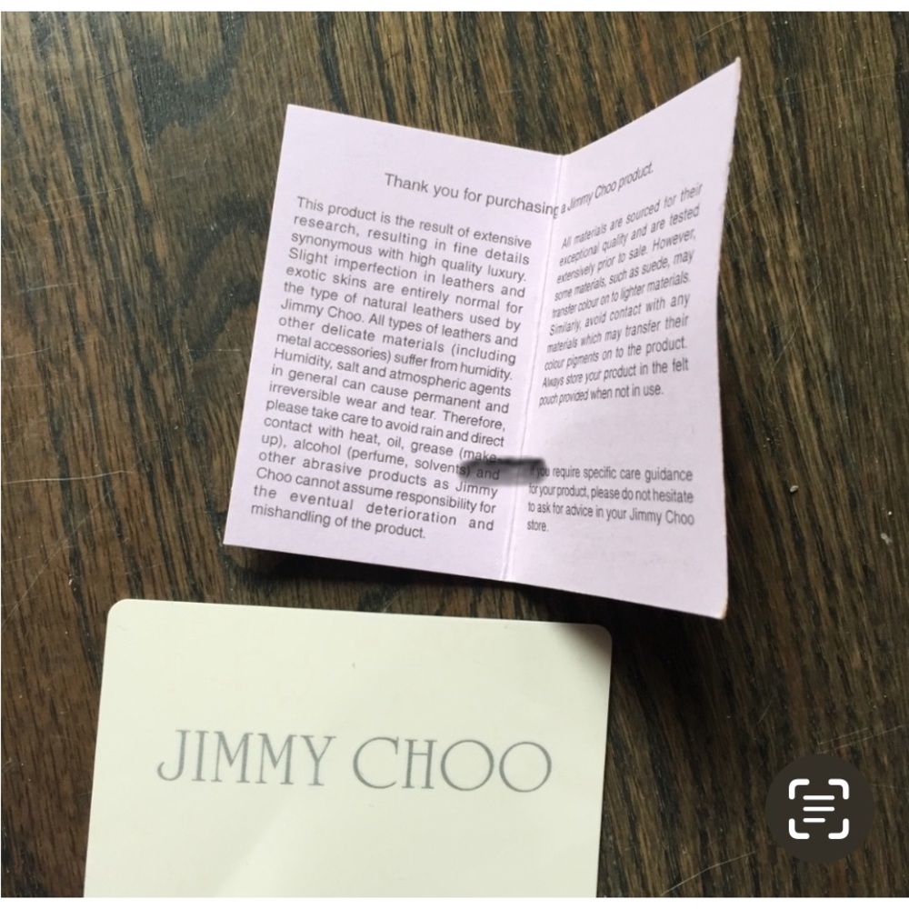 Jimmy Choo Pink and Gold Tote Bag - Picture 9 of 10